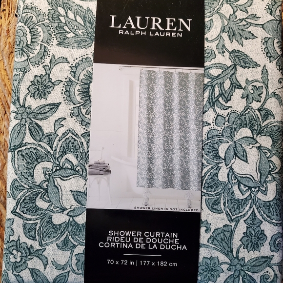 Lauren Ralph Lauren Bath Ralph Lauren Shower Curtain Floral Green